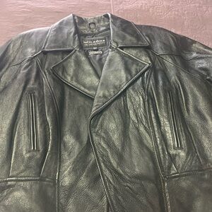 Wilson Woman’s leather jacket, Large  Thinsulate Thermally insulated Removable